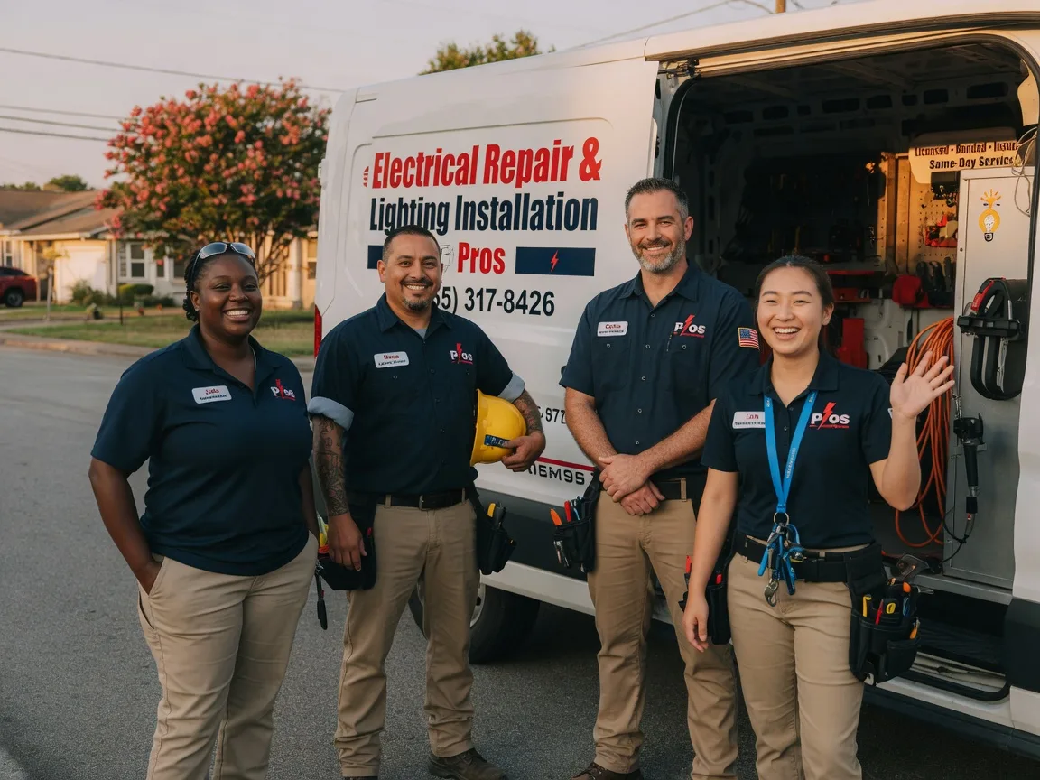 Licensed Electrician company in Rowena, TX
